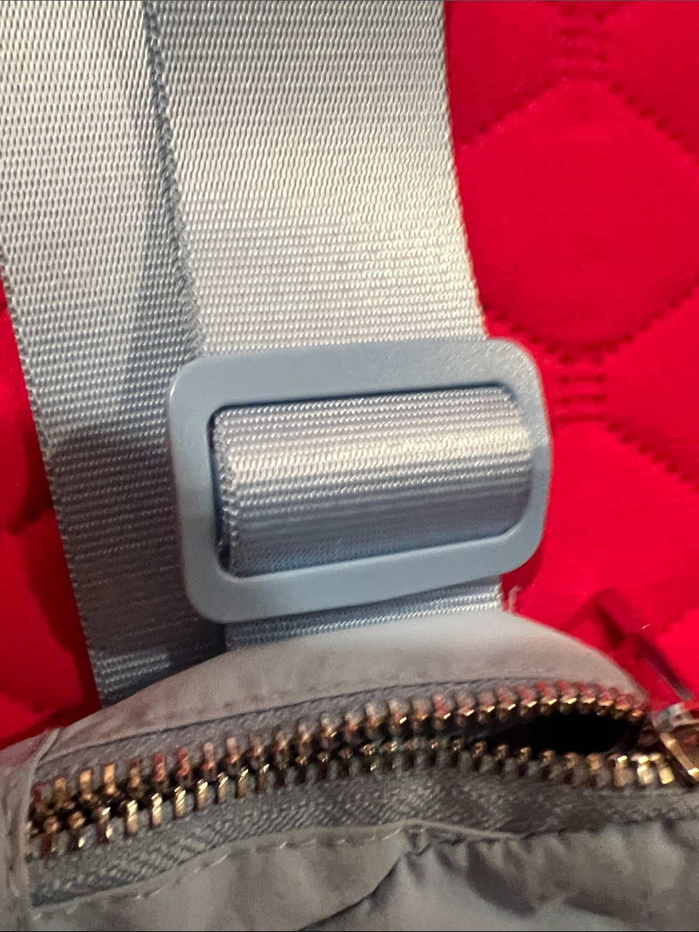 32 Cool Light Blue Crossbody Belt Bag - Picture 8 of 9